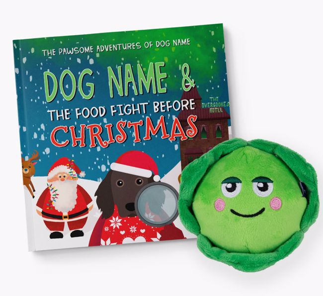 Personalised Book: Your Dog and the Food Fight Before Christmas